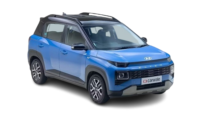 Hyundai Exter - CNG Cars Under 15 lakhs